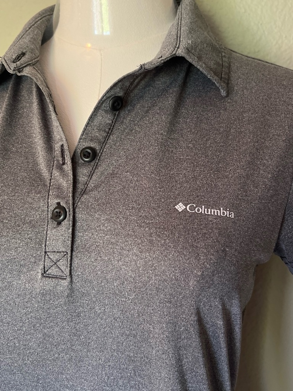 Columbia Women's Gray Performance Polo